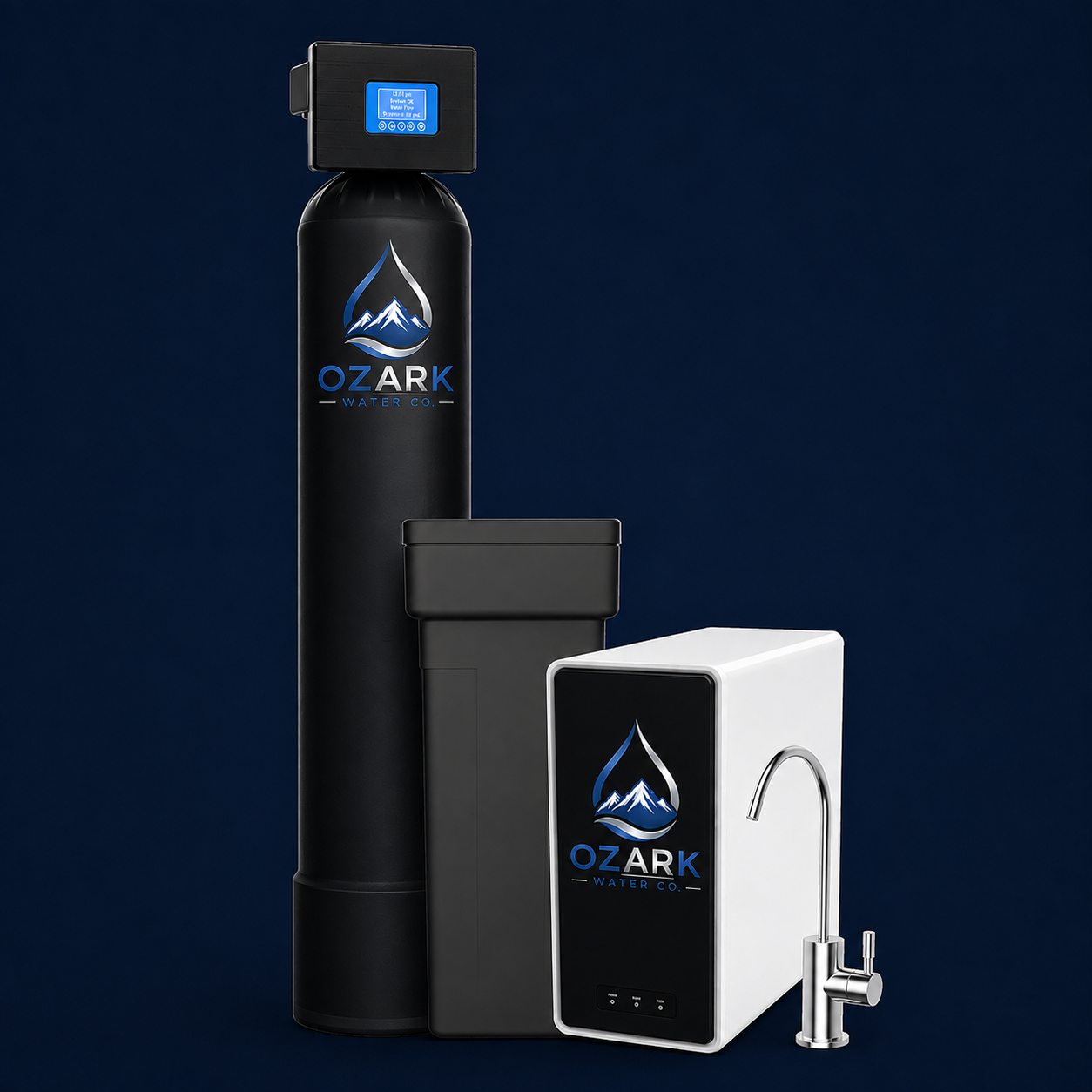 Ozark Water Co. whole home water softener and filtration system